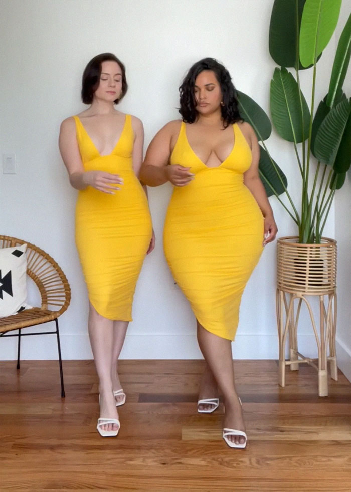 Two Body Types Same Outfit