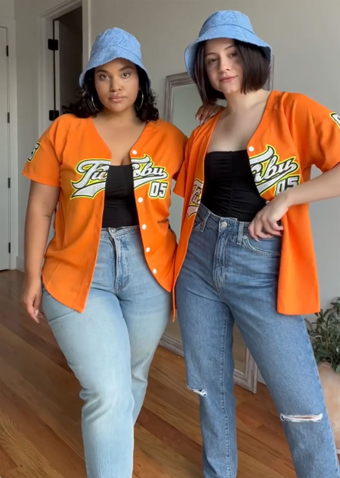 Two Body Types Same Outfit