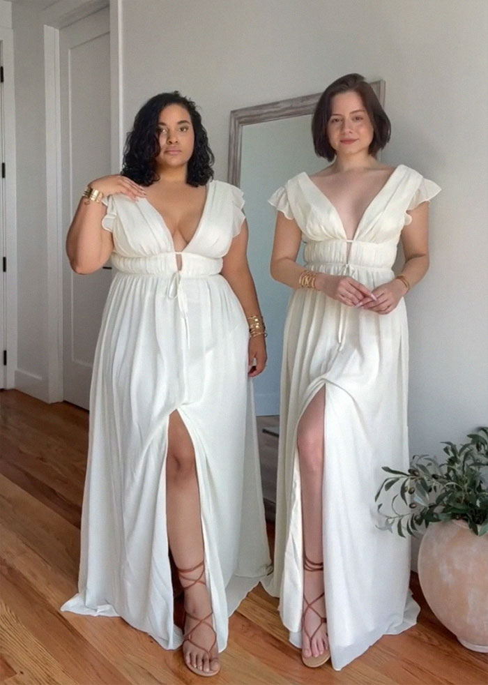 Two Body Types Same Outfit