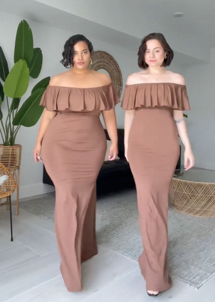 Two Body Types Same Outfit