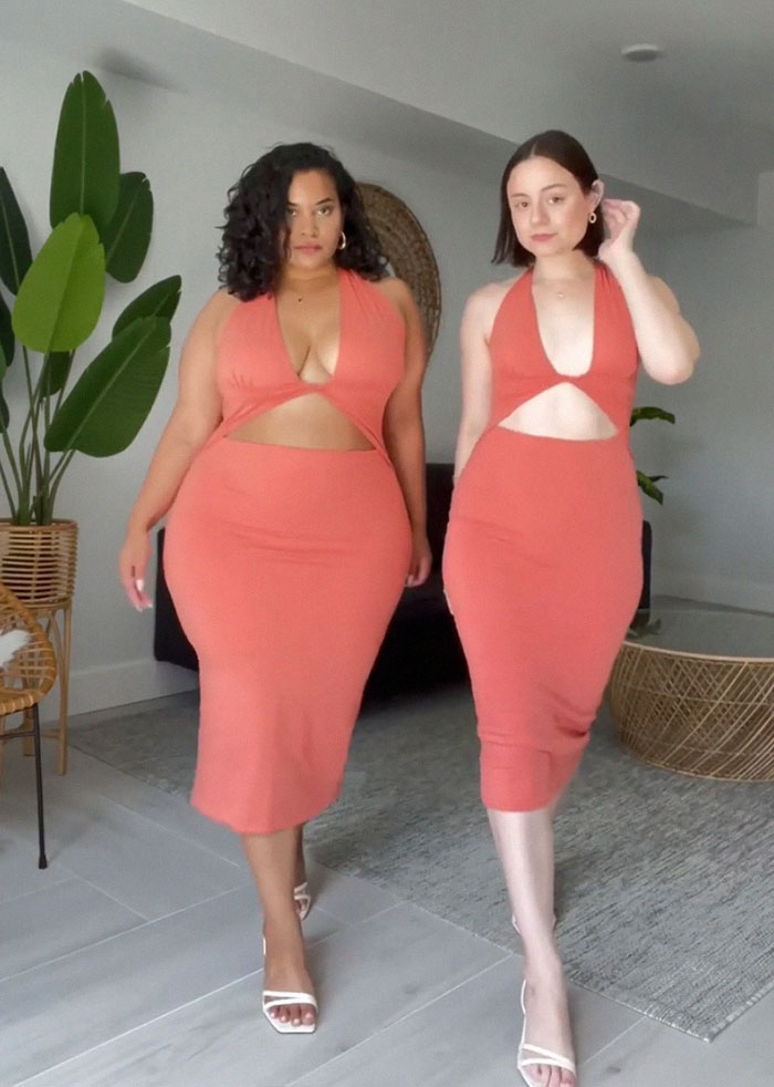 Two Body Types Same Outfit