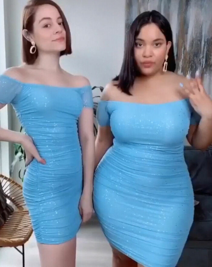 Two Body Types Same Outfit