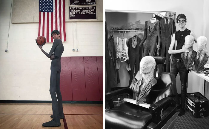 Actor Javier Botet Has Marfan Syndrome. Those With The Condition Tend To Be Tall And Thin, With Long Arms, Legs, Fingers, And Toes