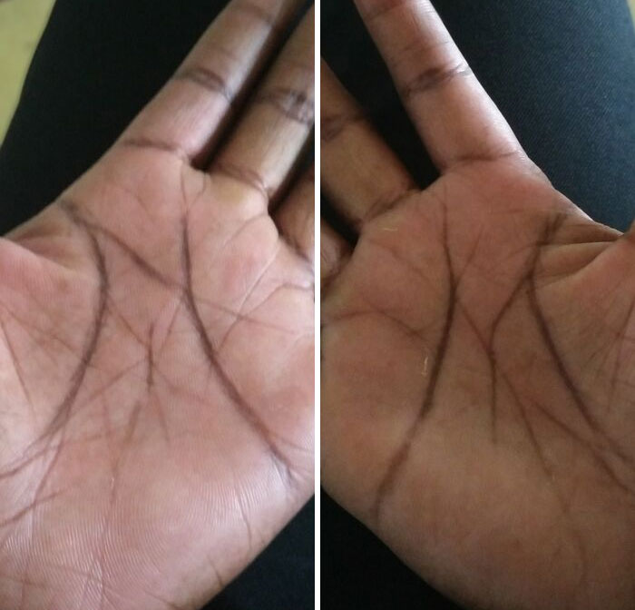 I Have The Letter 'N' On My Left Hand And The Letter 'M' On My Right Hand