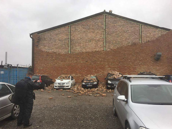 Storm Doris Had Winds Of Up To 94 Mph