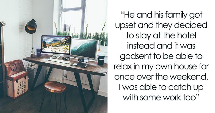 Tired Of Having To Host Husband’s Family All The Time, Woman Converts Guest Bedroom Into Her Office, Relationship Drama Ensues