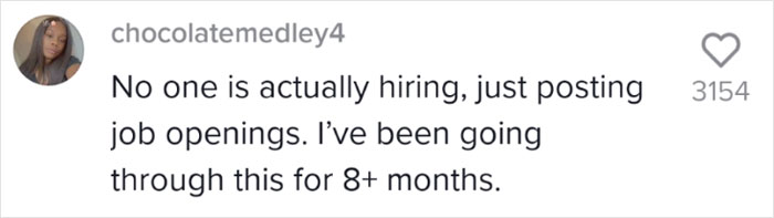 "It&rsquo;s All A Scam": Woman Applies To 76 Jobs In 8 Weeks And Receives Zero Responses, Starts A Debate Online