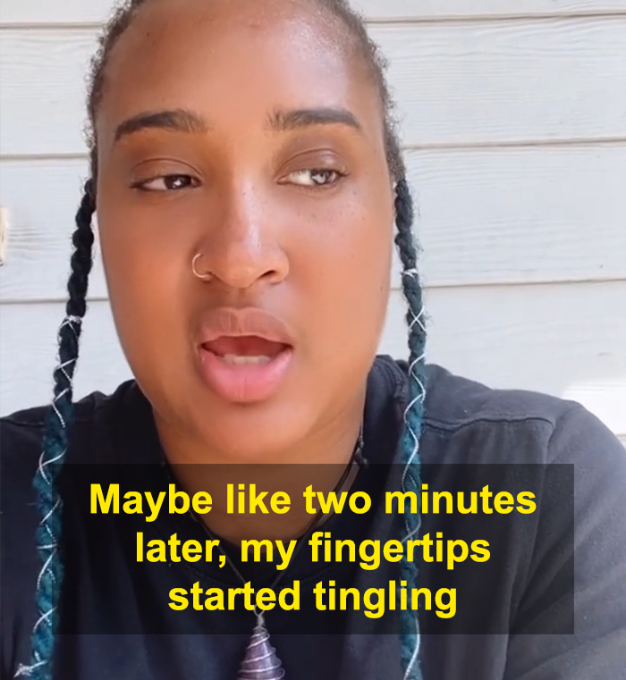 Woman Says She Ended Up In The Hospital Because She Removed A Napkin From Her Car, Creates A Video To Warn Others