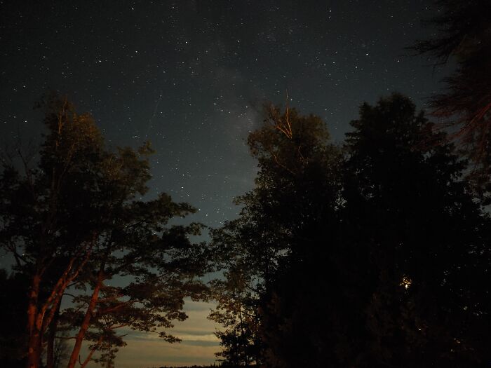 Long Exposure Up At My Cabin