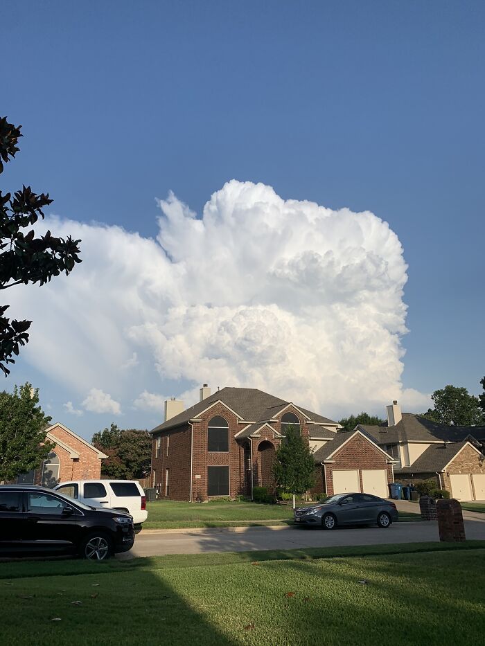 There Was Only One Visible Cloud In The Sky