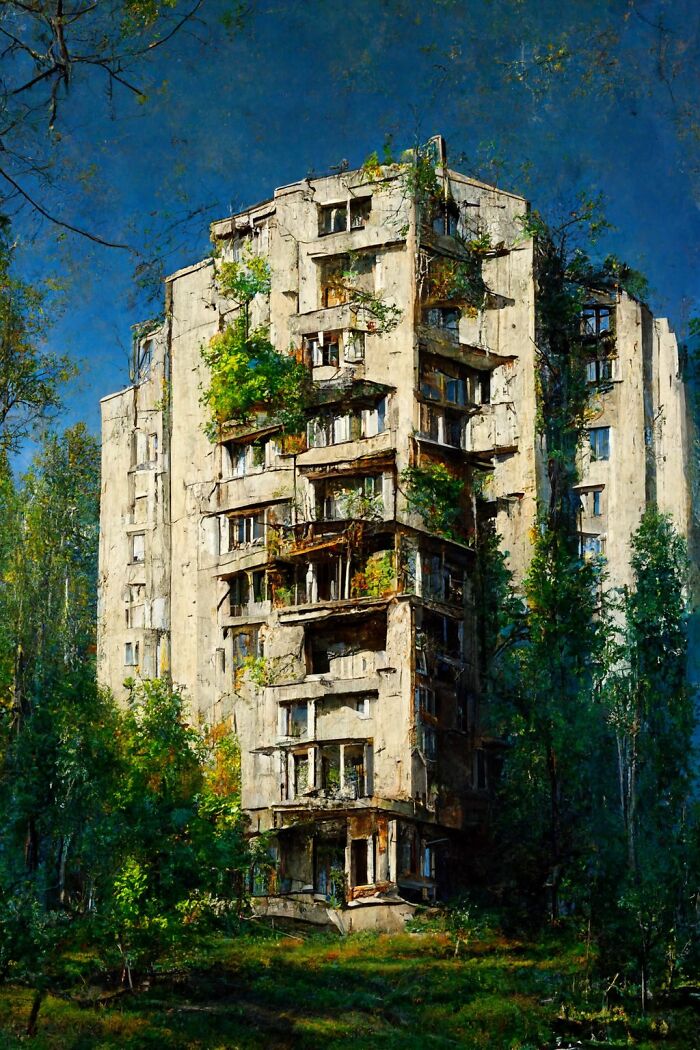 With The Help Of Neural Network, Artist Creates Buildings In Various Styles