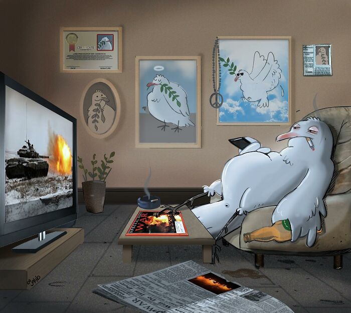 Artist Reveals What’s Wrong With Our Modern Society In These 30 Satirical Illustrations