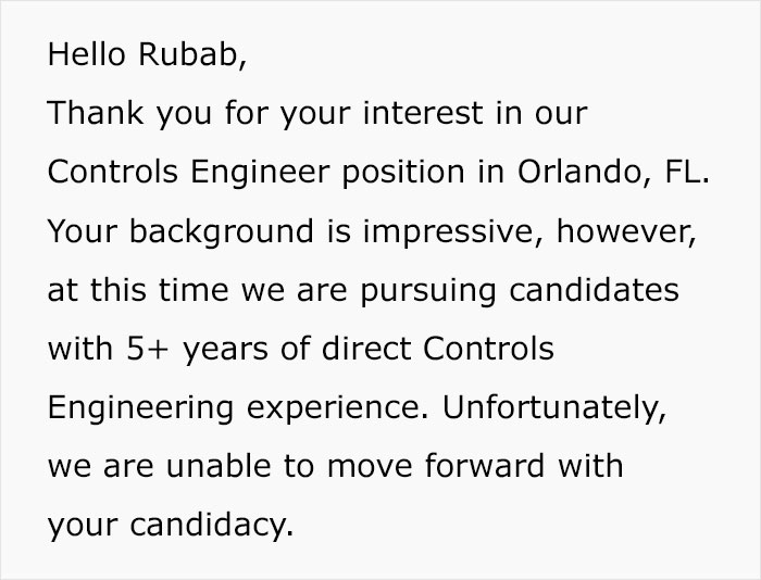 Woman Shares &ldquo;Kind, Encouraging And Carefully Worded&rdquo; Rejection Letter From An Employer