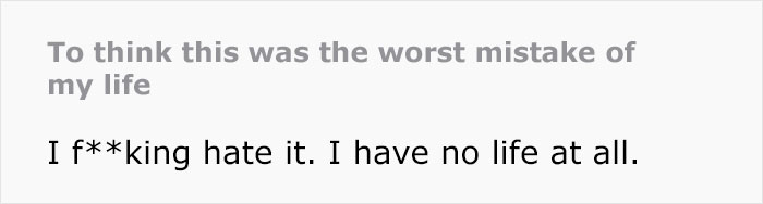 Woman Online Acknowledges How Badly Her Life Changed After The Birth Of Her Baby, Revealing That It Was The Worst Mistake Of Her Life Woman Online Acknowledges How Badly Her Life Changed After The Birth Of Her Baby, Revealing That It Was The Worst Mistake Of Her Life