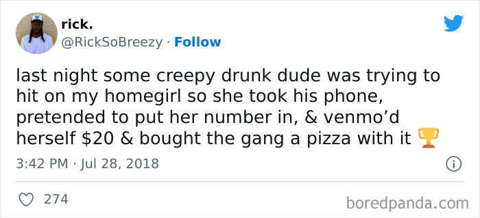 Pizza Sponsored By This Drunk Creep
