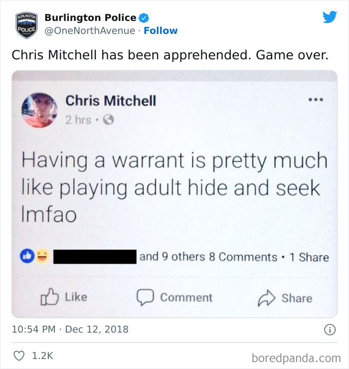 Guy I Grew Up With Thought He Was Smarter Than The Police