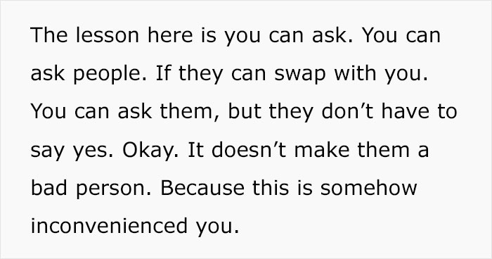 Woman Shares How She Got Lectured By A &ldquo;Karen&rdquo; On A Plane Who Asked To Swap Seats With Her So She Could Sit With Her Husband