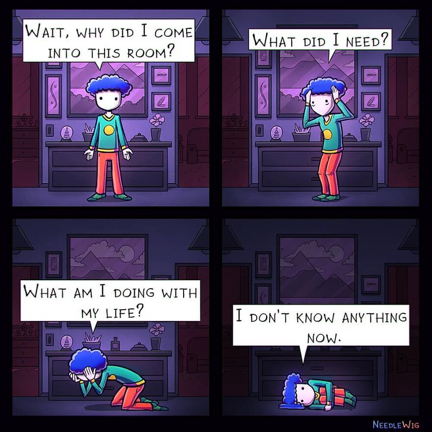 Artist Makes Dark Humor Comics That Explore The Most Cursed Desires (49 New Pics)