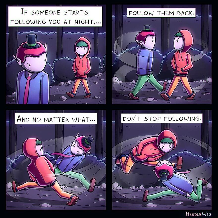 Artist Makes Dark Humor Comics That Explore The Most Cursed Desires (49 New Pics)