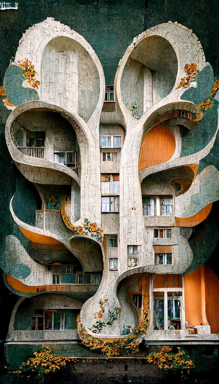 With The Help Of Neural Network, Artist Creates Buildings In Various Styles