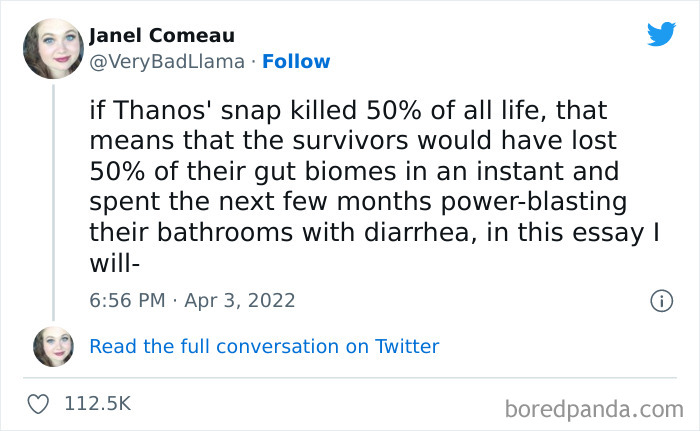 I Would Like To Read Her Essay, Think She's Onto Something