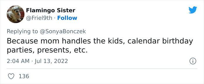 Tweet Showing How Moms Are Still Considered To Be The Default Parent Went Viral With 283k Likes