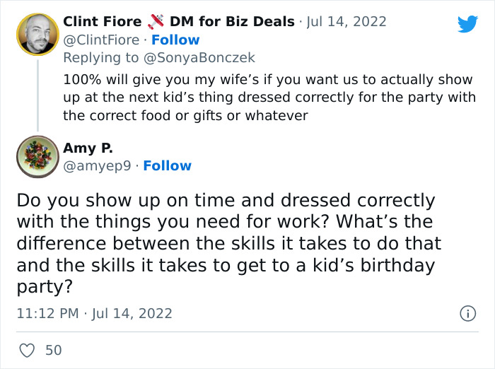 Tweet Showing How Moms Are Still Considered To Be The Default Parent Went Viral With 283k Likes