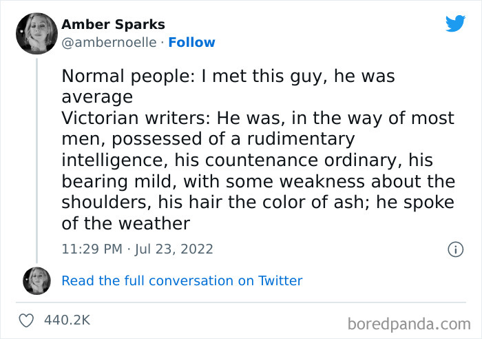 Even Average Sounds Extraordinary During Victorian Times