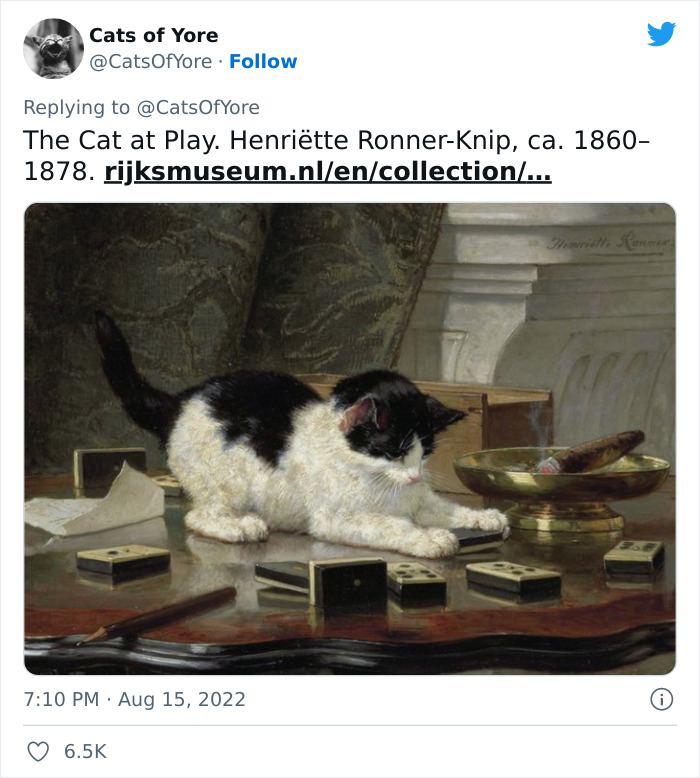 Cats Ruining Stuff Isn&rsquo;t Only A Modern Struggle As It Is Shown In These 24 Pics Through History, Shared By Folks Online