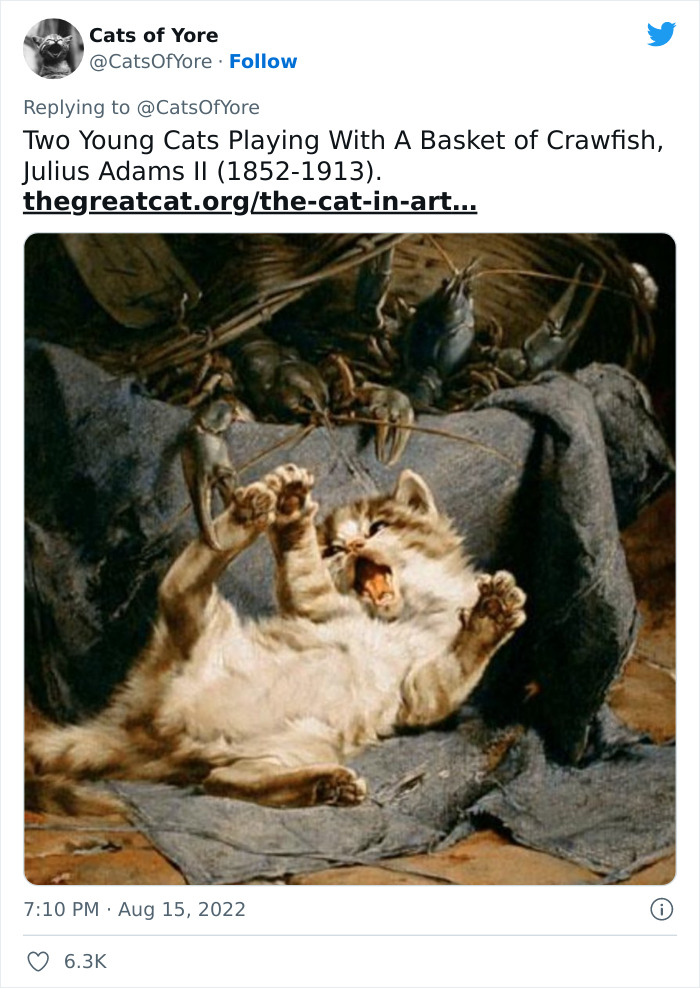 Cats Ruining Stuff Isn&rsquo;t Only A Modern Struggle As It Is Shown In These 24 Pics Through History, Shared By Folks Online