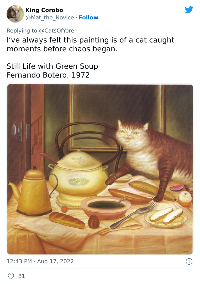 Cats Ruining Stuff Isn&rsquo;t Only A Modern Struggle As It Is Shown In These 24 Pics Through History, Shared By Folks Online