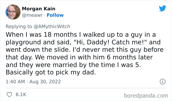 Tweet screenshot showing a stranger than fiction story about family and unexpected life changes in Ohio from a viral Twitter thread.