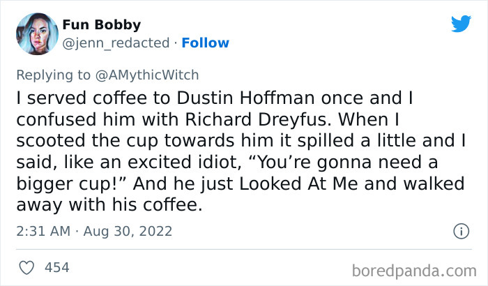 Screenshot of a viral Twitter thread sharing stranger than fiction stories that actually happened, featuring humorous moments.