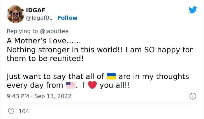 Ukrainian Soldier Embraces His Mother After Liberating Her Town From Russian Occupation