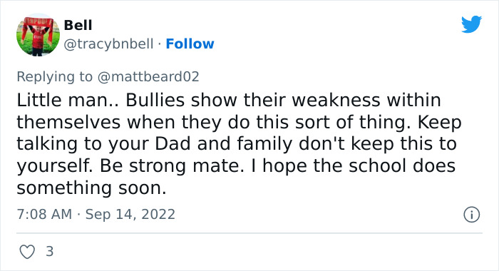 Father Is Upset As His Son Comes Home From School With Marks On His Hand Recording Times He Was Bullied Over 2 Days