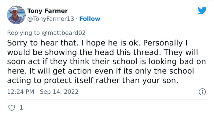 Father Is Upset As His Son Comes Home From School With Marks On His Hand Recording Times He Was Bullied Over 2 Days