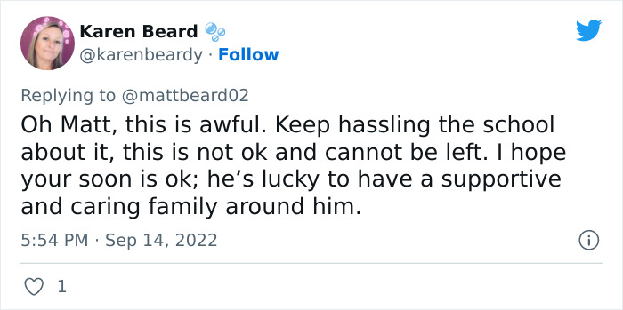 Father Is Upset As His Son Comes Home From School With Marks On His Hand Recording Times He Was Bullied Over 2 Days