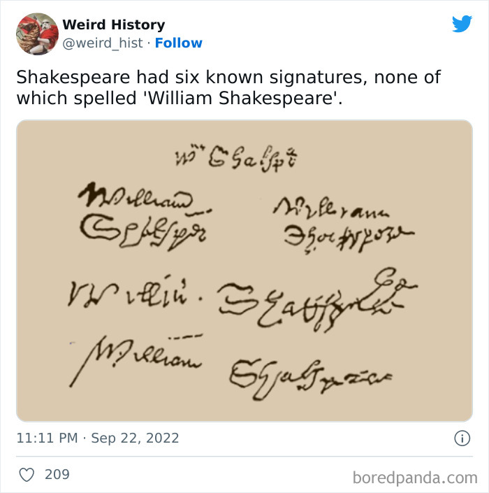 Weird History Tweets