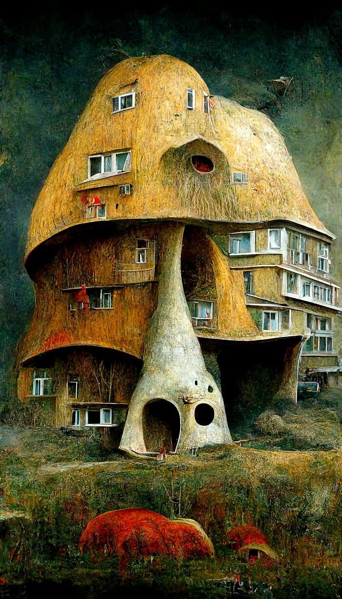 With The Help Of Neural Network, Artist Creates Buildings In Various Styles