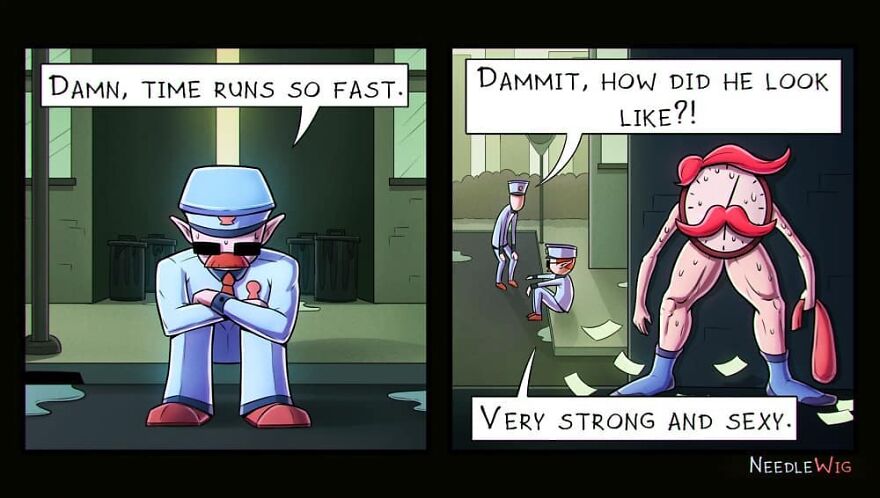 Artist Makes Dark Humor Comics That Explore The Most Cursed Desires (49 New Pics)