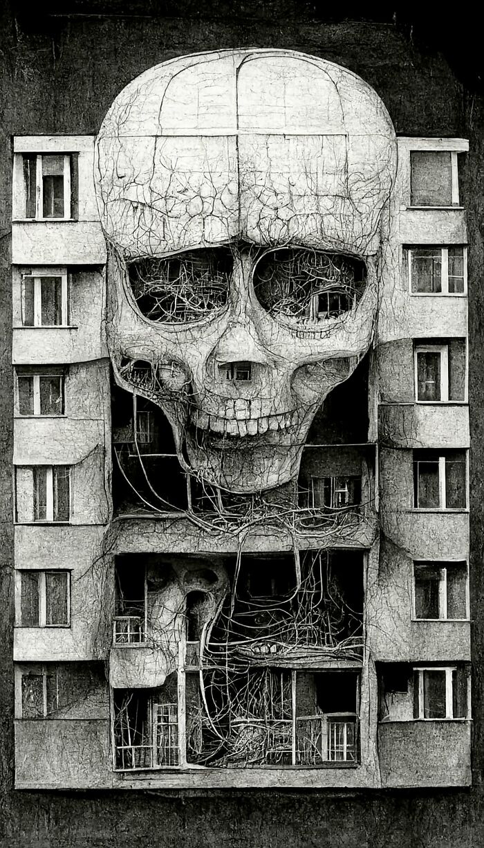 With The Help Of Neural Network, Artist Creates Buildings In Various Styles