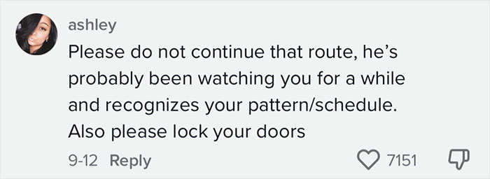 Woman Notices A Sketchy Car Following Her And Decides To Trust Her Gut That Something Isn't Right, Captures Everything On Camera Woman Notices A Sketchy Car Following Her And Decides To Trust Her Gut That Something Isn't Right, Captures Everything On Camera