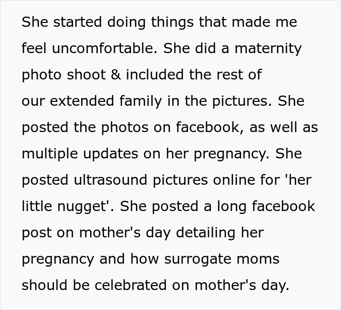 Woman Asks &ldquo;AITA For Regretting Our Decision To Let Sister-In-Law Carry Our Child?&rdquo; As She's Becoming Very Intrusive