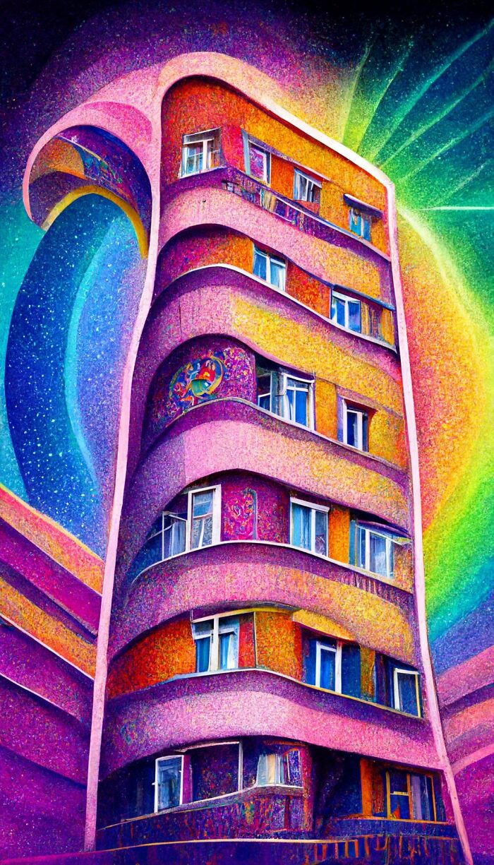 With The Help Of Neural Network, Artist Creates Buildings In Various Styles