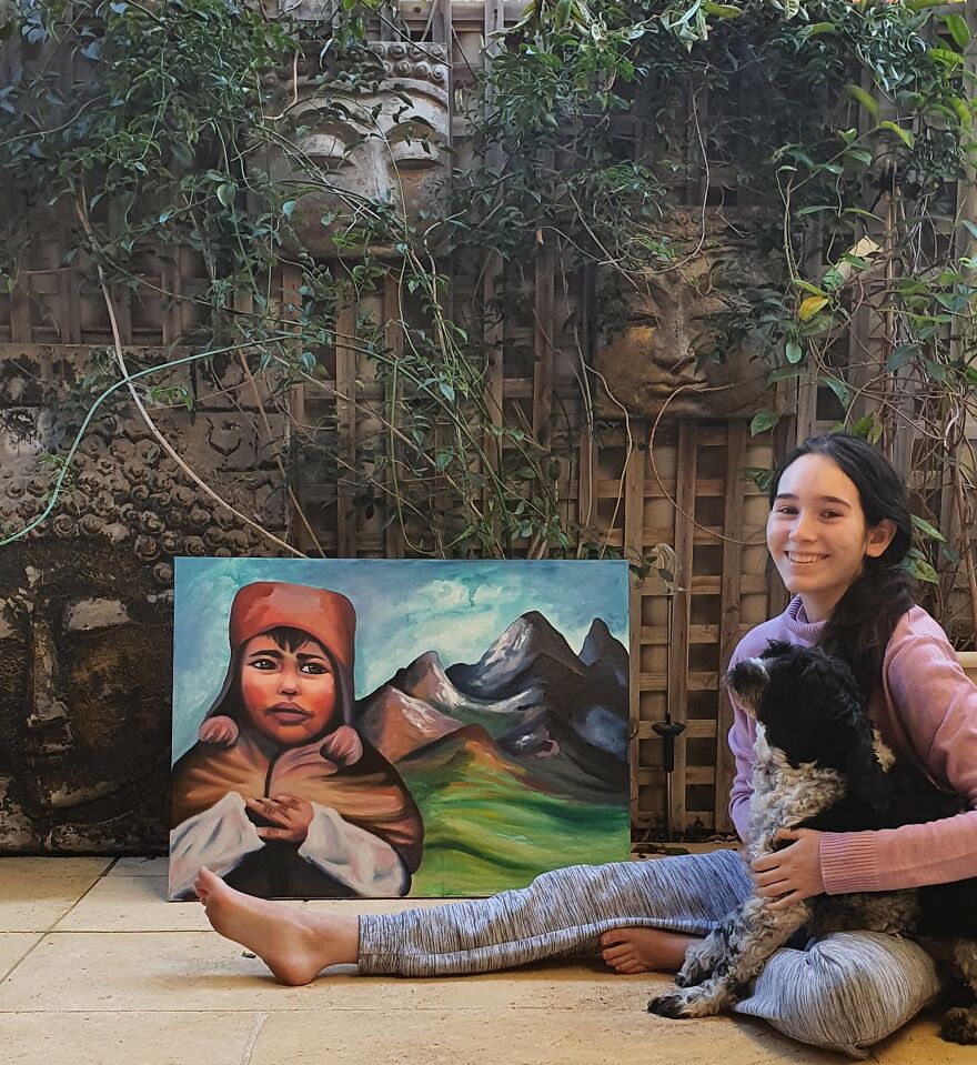 A 16-Year-Old Artist Jordana Moon Wants Us To Question Our Relationship With Nature, Culture, And History