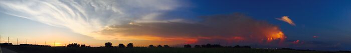 Thunderstorm Panorama