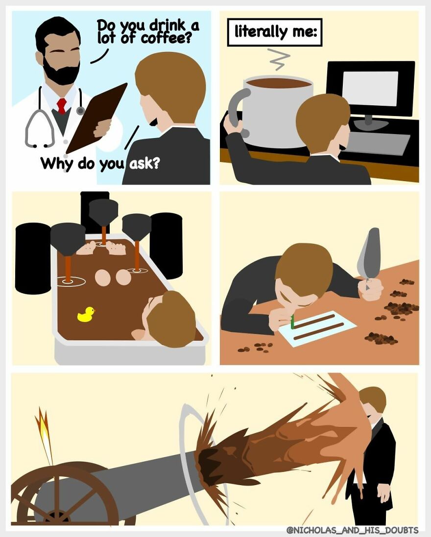 Artist Makes Absurd Comics That Will Surely Amuse You (35 Pics)