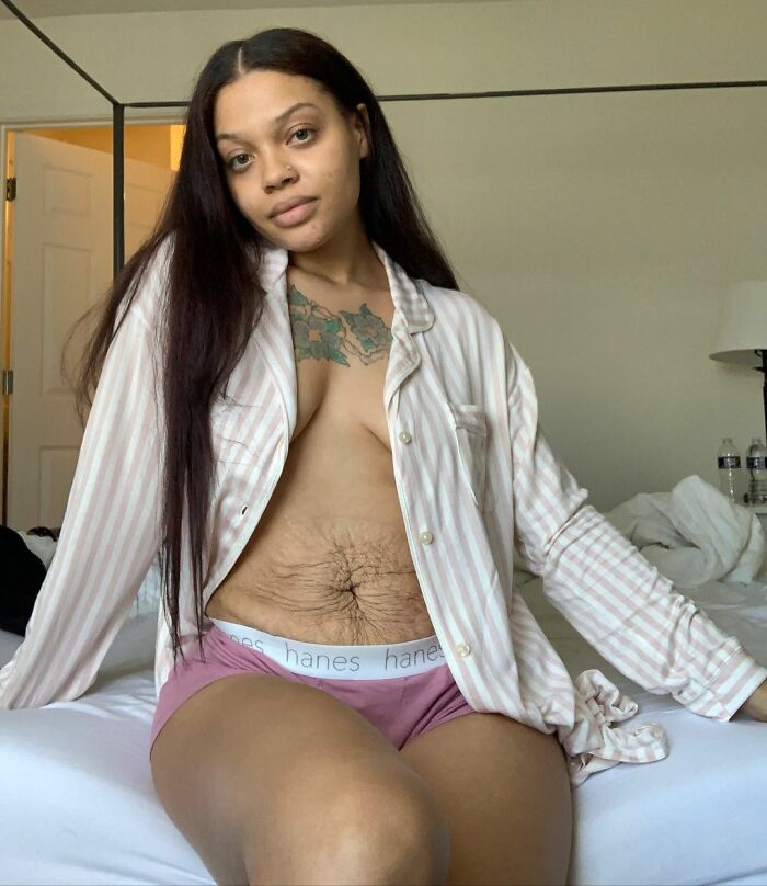 TikTok Mom Exposes Her Postpartum Journey To Combat Unrealistic Depictions Of Post-Pregnancy Bodies