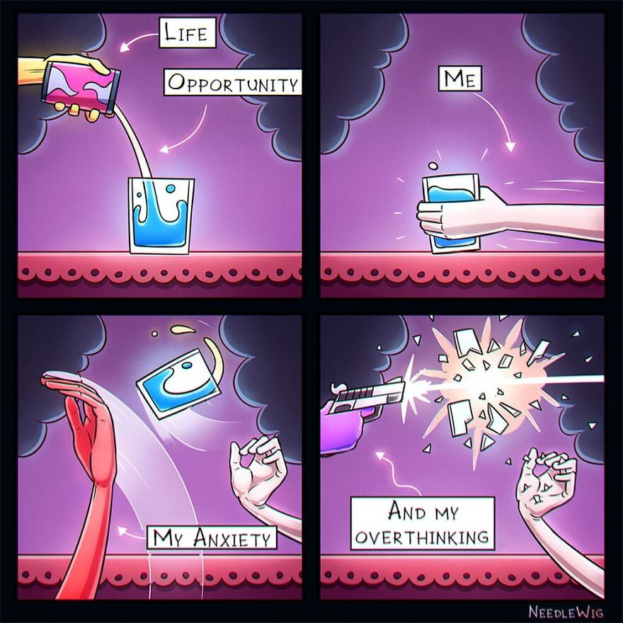 Artist Makes Dark Humor Comics That Explore The Most Cursed Desires (49 New Pics)