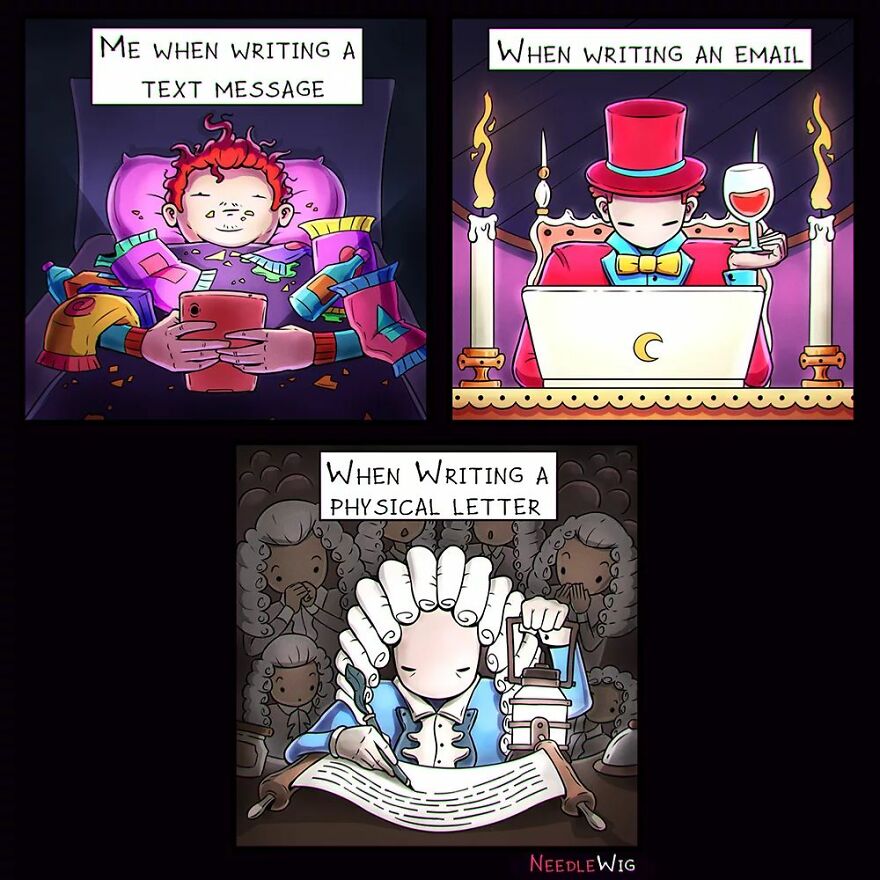 Artist Makes Dark Humor Comics That Explore The Most Cursed Desires (49 New Pics)